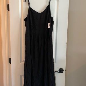 New with tags black cotton dress. Old navy